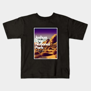 Joshua Tree National Park hike California United States Kids T-Shirt